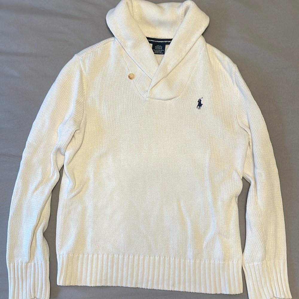 Ralph Lauren, Women’s LG White Sweater